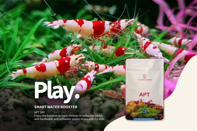 2HR Aquarist APT Sky GH Booster water conditioner bottle for aquarium water treatment and mineral enhancement.