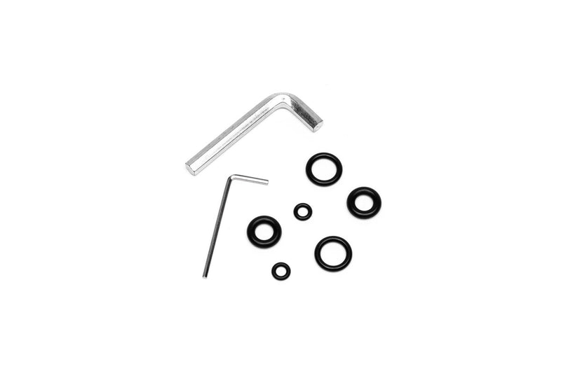 UNSCO2 Allen Key and O-Ring Replacement Set for regulators, including tools and O-rings for maintenance and repair.
