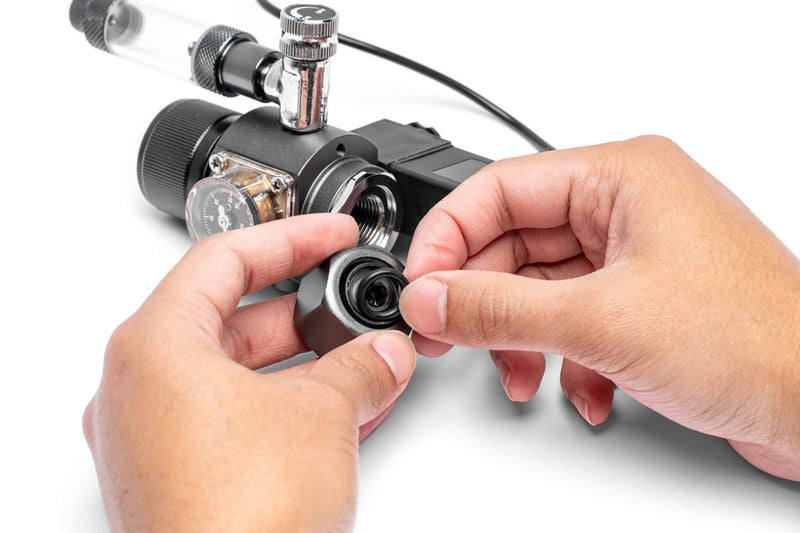UNSCO2 Allen Key and O-Ring replacement set for regulators, includes tools and O-rings for maintenance and repairs.