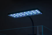 Aquaworx EOS LED Aquarium Light with RGB color options, designed for vibrant lighting in freshwater or saltwater aquariums.