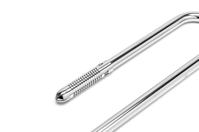 Aqua Worx Flux stainless steel lily pipes filter for aquariums, featuring sleek, durable design for water flow management.