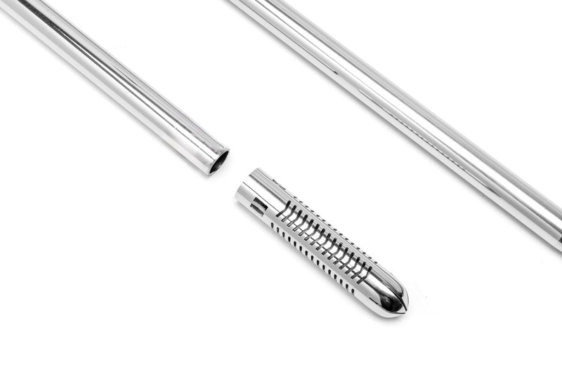 Stainless steel Lily pipes for aquarium filtration by Aquaworx, designed for efficient water flow and filtration in aquariums.