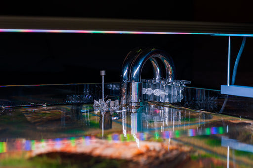 Aqua Worx Flux Stainless Steel Lily Pipes with Skimmer