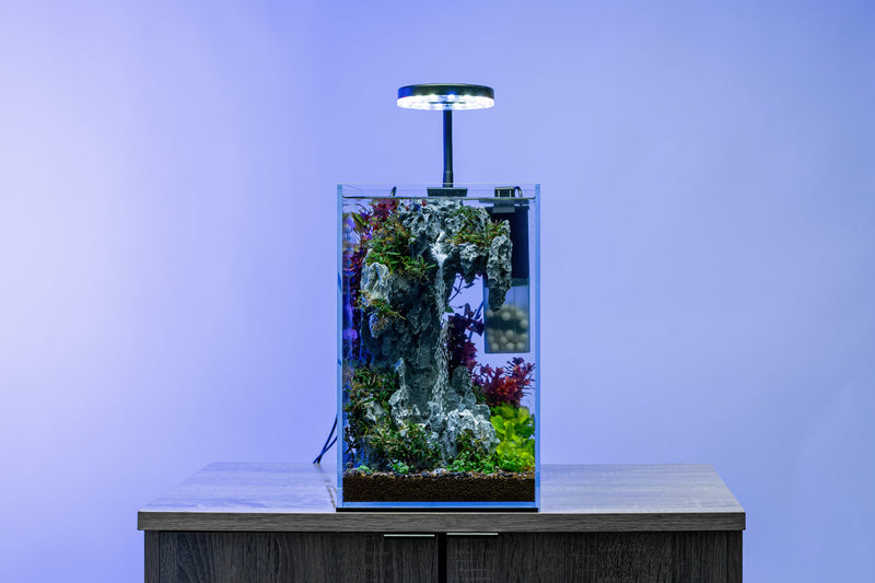 Aquaworx Sand Waterfall Aquarium Kit B1 with 20cm tank, includes waterfall feature and sand for aquatic setup.