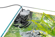 Aquaworx Sand Waterfall Aquarium Tank Kit C1, 30cm with sand and waterfall features, suitable for freshwater or marine setups.