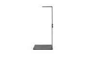 Aquaworx SOL adjustable lighting stand with sturdy metal construction and adjustable height for photography or studio use.