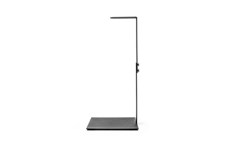 Aquaworx SOL adjustable lighting stand with sturdy metal construction and adjustable height for photography or studio use.