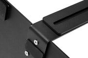 Adjustable Aqua Worx SOL lighting stand with sturdy metal frame and adjustable height for photography or studio lighting setups.