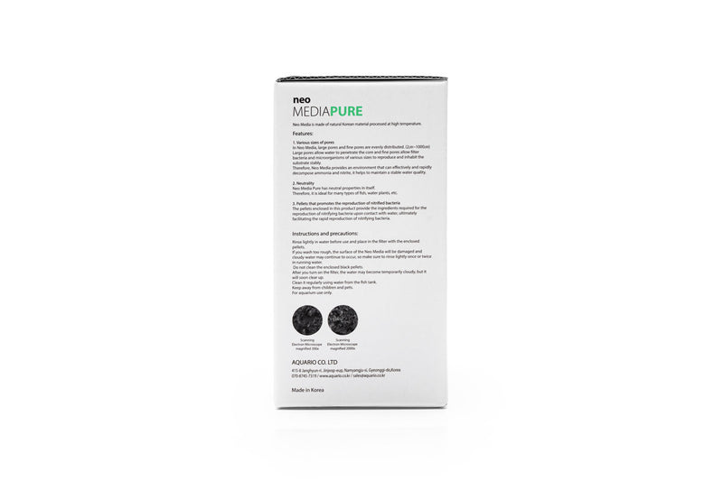 Aquario Neo Media Pure Quad filter for aquariums, featuring multi-stage filtration media for clean, healthy water.
