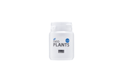 Aquario Neo Plants Tab Long slow-release root fertilizer for aquatic plants, shown in a clear container with green plants.