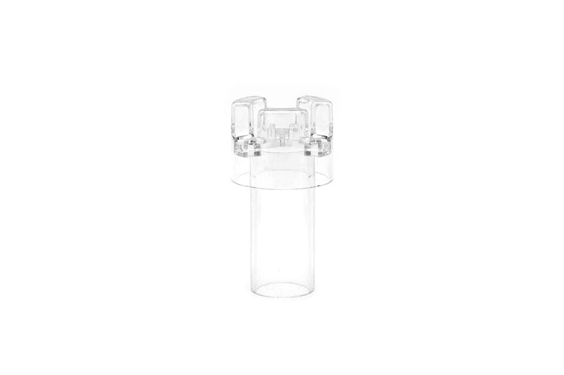 Aquario Neo Skimmer Invincible replacement filter part for aquarium filtration system, black plastic with mesh components.