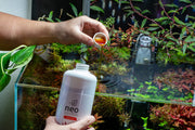 Aquario Neo Solution Complex liquid fertilizer bottle, a water conditioner for aquatic plants and tanks.