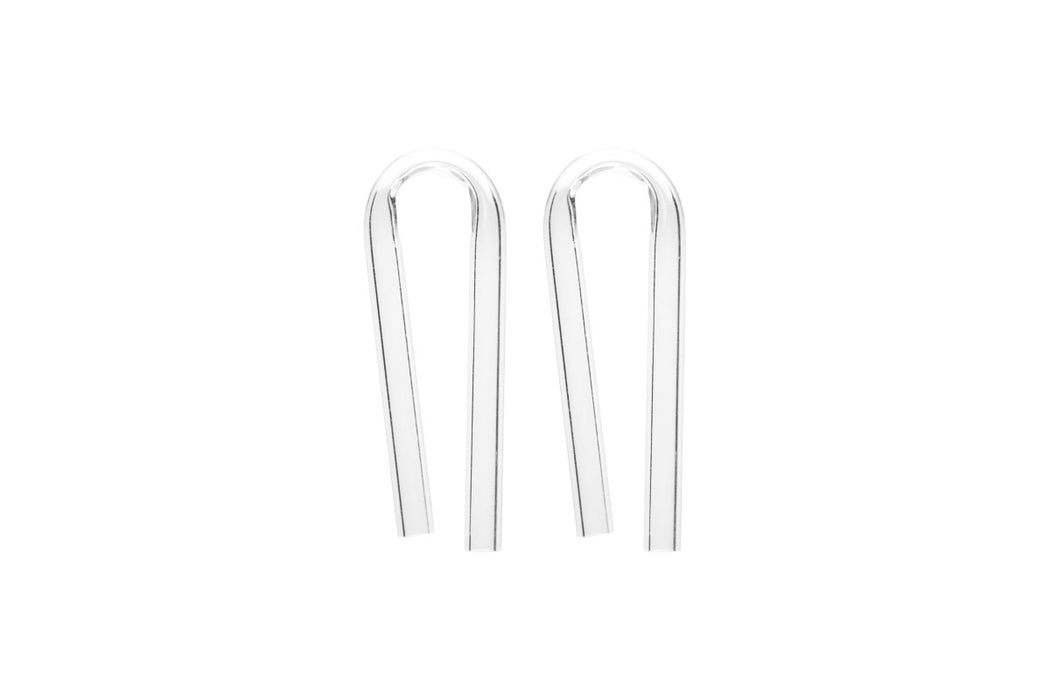 Aquario Neo U-Clips accessories in black, designed for secure cable or pipe management, with a U-shaped clip design.