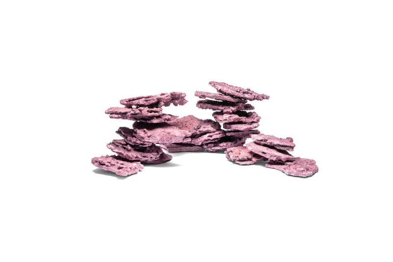 Marco Rocks Aquascaper's Choice Coralline hardscape in 20LB, featuring vibrant, natural-looking coralline formations for reef aquariums.