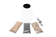Ultum Nature Systems Bio Bowl Terrarium Kit with glass bowl, plants, and accessories for creating a miniature ecosystem.