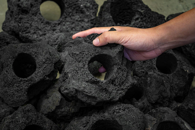 Black Lava Rock Cave