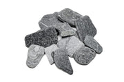Black River Slate hardscape stone from UNSHARDSCAPE, showcasing smooth, dark slate with natural texture for landscaping projects.