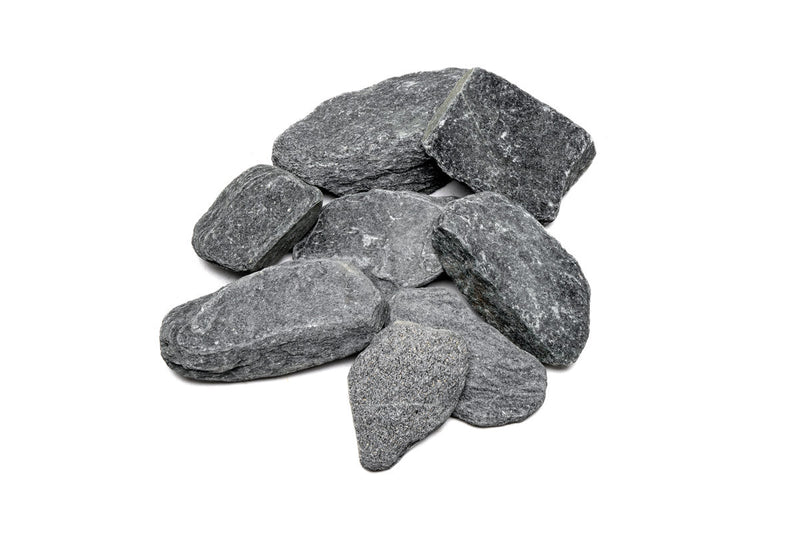 Black River Slate hardscape stone by UNSHARDSCAPE, showing smooth, dark slate surface suitable for outdoor landscaping projects.