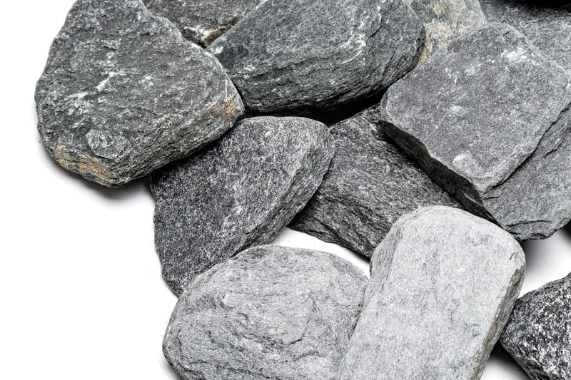 Black River Slate hardscape stone by UNSHARDSCAPE, showcasing smooth, dark natural slate with layered textures for outdoor design.