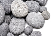 Black Star Lava Rock stone by UNSHARDSCAPE showing textured, porous black volcanic rock with star-like patterns.