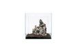 UNSHARDSCAPE Boutique Seiryu Stone Showpiece, natural gray stone with textured surface, decorative display piece for interior design.