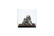 Beautiful Seiryu stone showpiece by UNSHARDSCAPE, showcasing intricate natural textures and vibrant blue-green hues.
