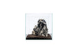 UNSHARDSCAPE Boutique Seiryu Stone showpiece, smooth blue-gray natural stone sculpture, decorative interior decor item.