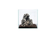 UNSHARDSCAPE Boutique Seiryu Stone Showpiece, smooth gray natural stone sculpture with intricate patterns and polished finish.