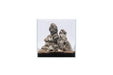 UNSHARDSCAPE Boutique Seiryu Stone Showpiece, natural stone decorative sculpture with textured surface and unique shape.