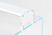 Chihiros A II Max lighting fixture with clear acrylic legs, designed for aquarium or display lighting setups