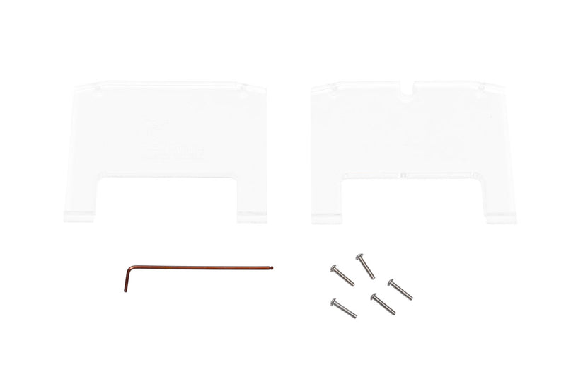 Chihiros A II Max lighting fixture with clear acrylic legs, designed for aquarium illumination and support.