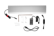 Chihiros A II Max Series LED Light for aquarium, sleek black lighting fixture with adjustable arms and bright LED illumination.