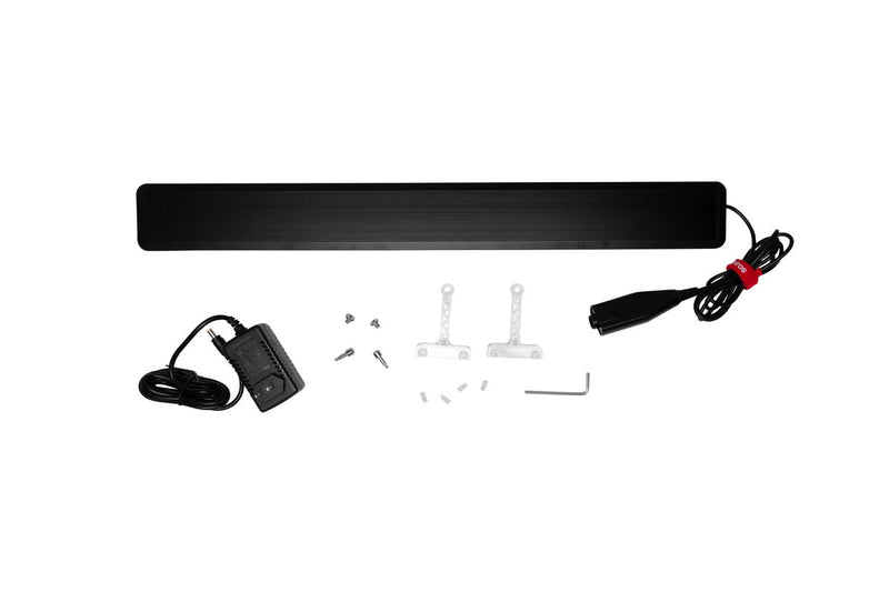 Chihiros A II Series LED Light for aquatic tanks, sleek black design, adjustable lighting panel with multiple LEDs.