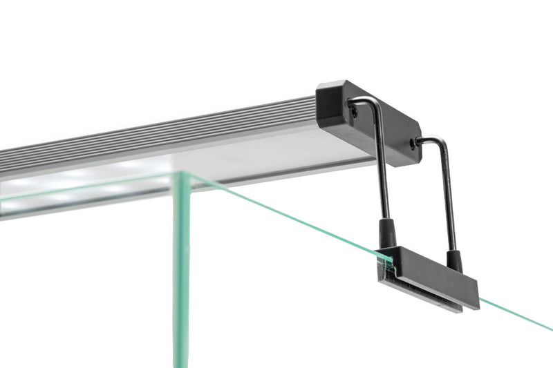 Chihiros B Series LED Light for aquarium lighting, sleek black design with adjustable arms and bright LED illumination.