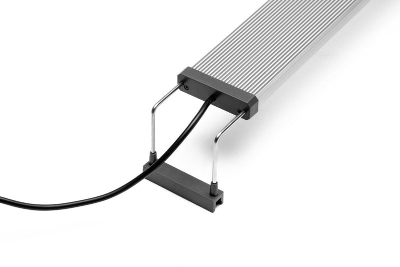 Chihiros B Series LED Light for aquarium lighting, showcasing sleek design and adjustable arms for effective illumination.