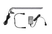 Chihiros C Series LED light for aquarium lighting, sleek black design with adjustable arm and bright LED illumination.
