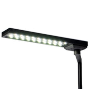 Chihiros CII Series RGB LED light for aquariums, showcasing adjustable colorful lighting with sleek design.