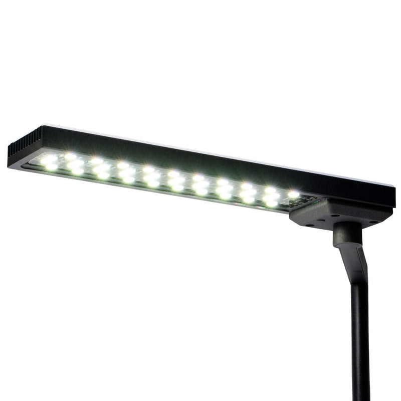 Chihiros CII Series RGB LED light for aquariums, showcasing adjustable colorful lighting with sleek design.