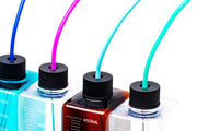 Chihiros Dosing Deluxe 4-Color Silicone Tubes, aquarium dosing accessories, flexible colorful silicone tubing by Chihiros