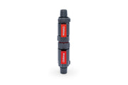 Chihiros Double Tap Quick Connector for aquarium filters, showing the plastic connector with dual tap design for easy water flow control.
