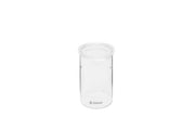 Chihiros glass pot accessory for aquatic setups, featuring a clear, round glass container with a sleek design.