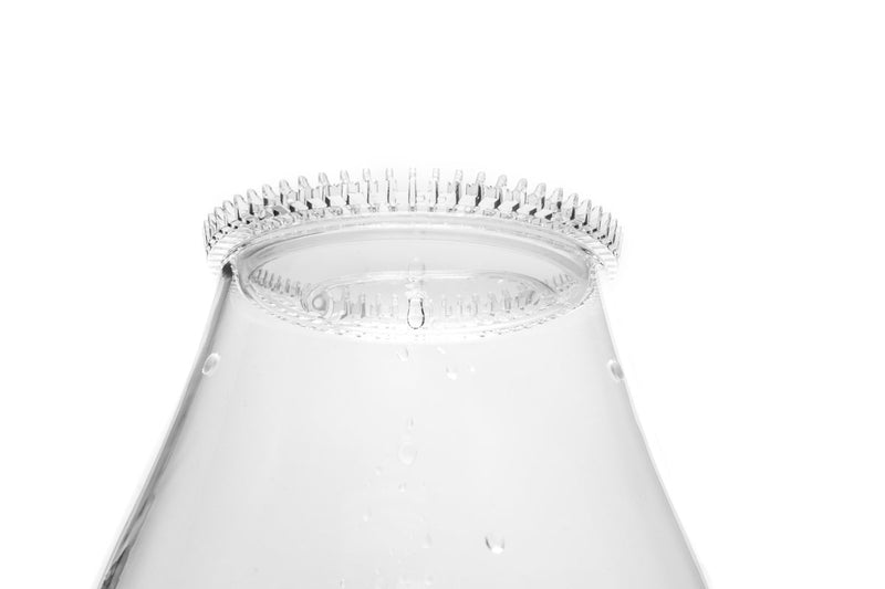 Chihiros Glass Pot accessory with clear glass design, suitable for aquatic or decorative plant arrangements.