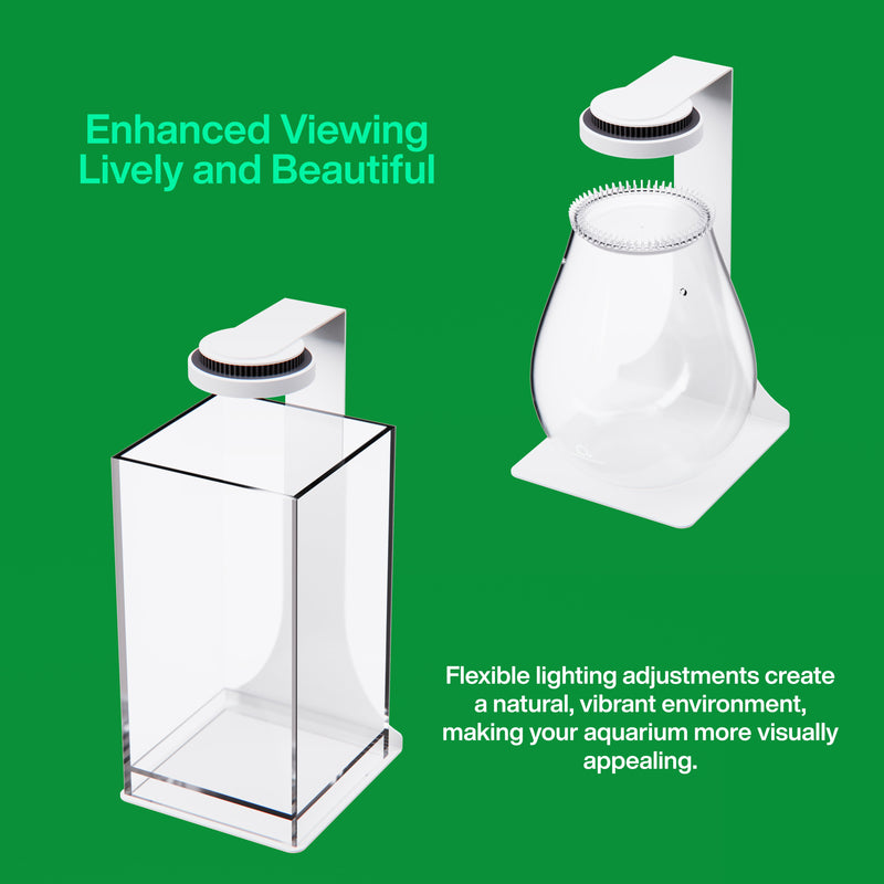 Chihiros Magnetic Light 2 for aquarium lighting, compact and sleek design with magnetic mounting system for easy installation.