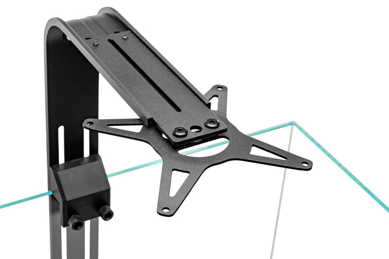 Chihiros Nova 1 LED light stand for aquarium lighting, showcasing the sleek, adjustable design and LED strip in a modern setup.