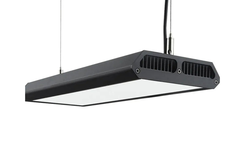Chihiros RGB Vivid Mini Hanging Kit for aquarium lighting, featuring adjustable LED light fixtures with colorful illumination.