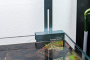 Chihiros RGB Vivid & WRGB light stand for aquarium lighting, showcasing the adjustable LED lighting setup on a sleek stand.