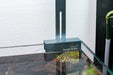 Chihiros RGB Vivid & WRGB light stand for aquarium lighting, showcasing the adjustable LED lighting setup on a sleek stand.