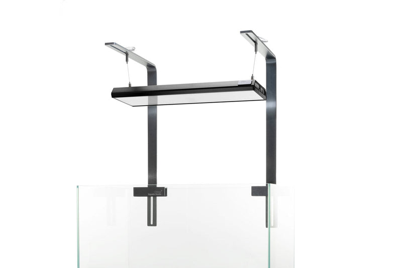 Chihiros RGB Vivid & WRGB Light Stand for aquarium lighting, featuring adjustable RGB and white LED lights on a sleek stand.