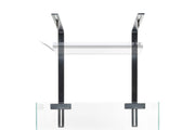 Chihiros RGB Vivid & WRGB Light Stand for aquarium lighting, showing the sleek black stand with adjustable features.