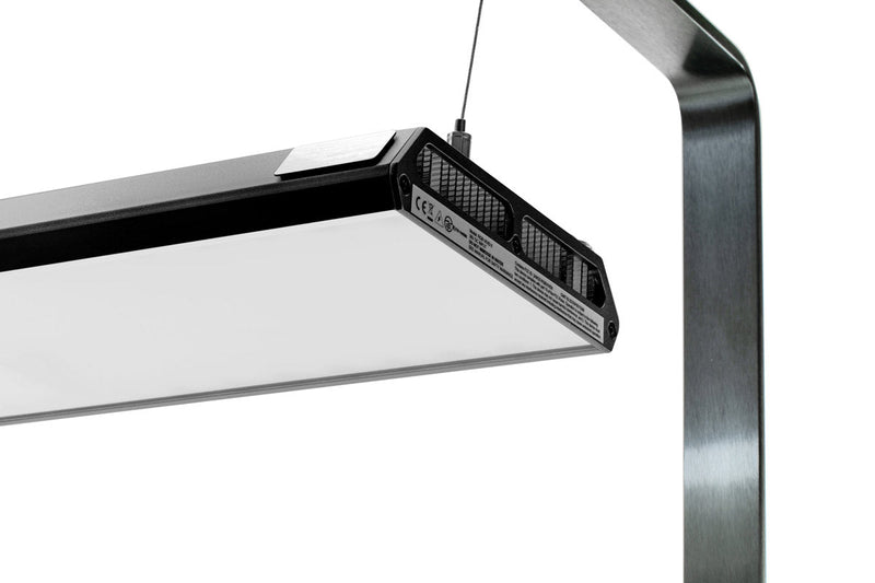 Chihiros RGB Vivid2 LED Light in black, 10th Anniversary Edition, designed for aquarium lighting with vibrant color options.